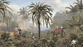 Papier peint à l'aube du Bengale