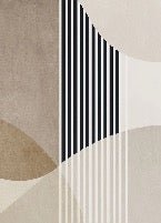 Tapete kreative Form