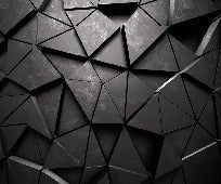 Papier peint 3D Black Perspective