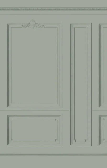 Papier peint Haussmann Vert de gris, XXL, tendance