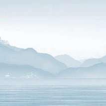 Papier peint Annecy et son lac paisible