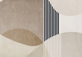 Tapete in kreativer Form