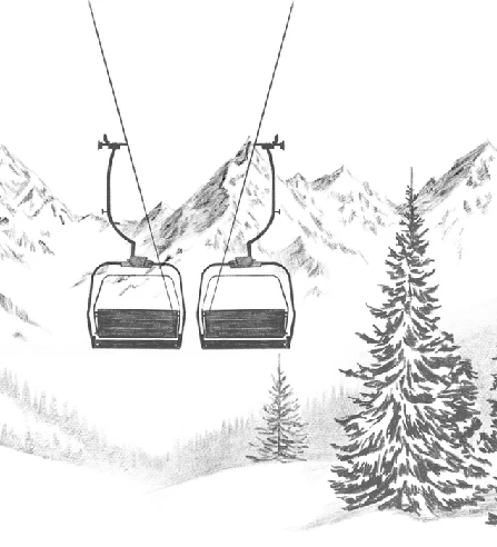 Papier peint immersion Alpine