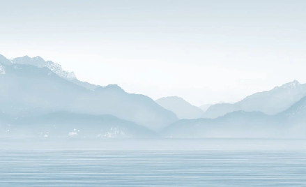 Carta da parati Annecy e il suo tranquillo lago