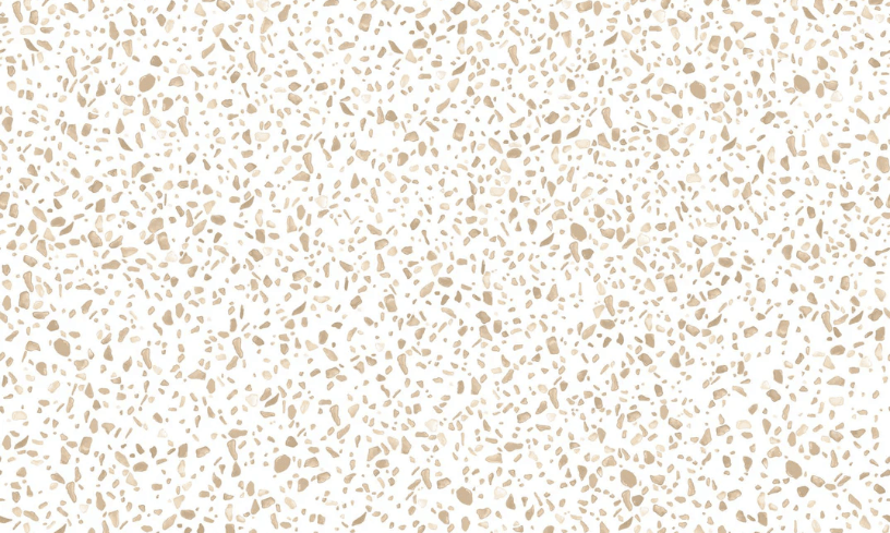 Carta da parati effetto terrazzo color seppia