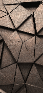 Papier peint 3D black perspective rouille