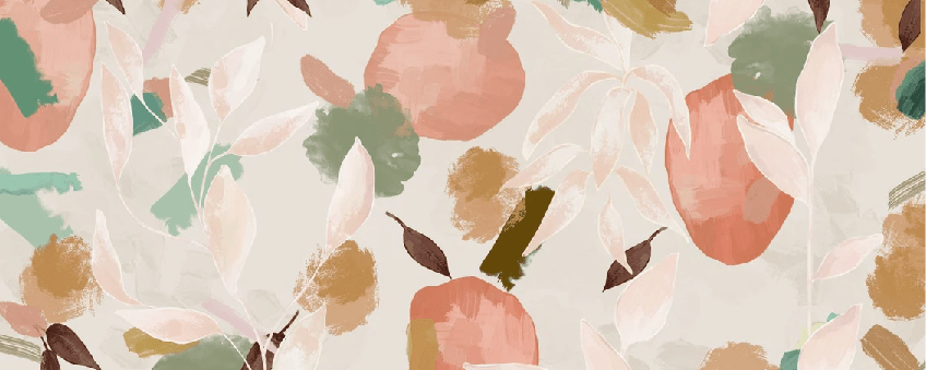 Papier peint bloom & brush