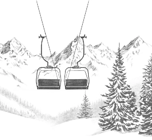 Papier peint immersion Alpine