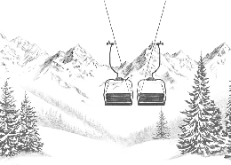 Papier peint immersion Alpine