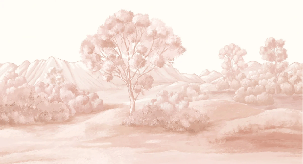 Poetic landscape wallpaper jasmine