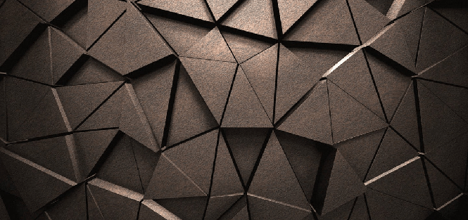 Papier peint 3D black perspective rouille