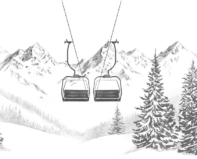 Papier peint immersion Alpine