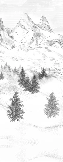 Papier peint Aiguilles d'Arves