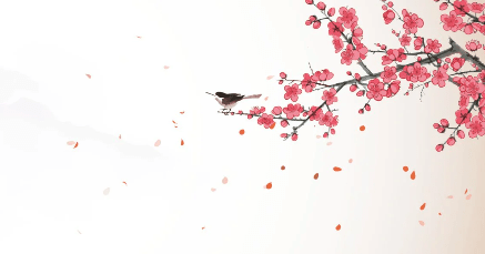 Papier peint harmonie zen sakura