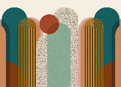 Papier peint Art pop déco graphique tendance