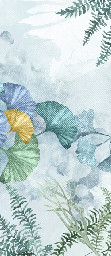 Papier peint wc ginkgo biloba japon, XXL, tendance