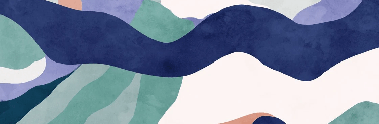 Papier peint abstrait ondulation