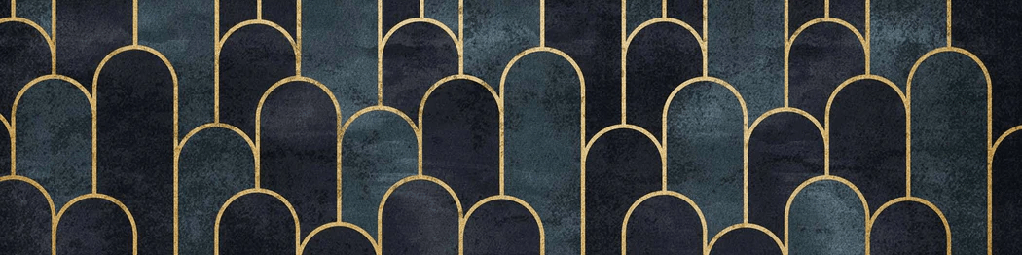Carta da parati blu scuro chic