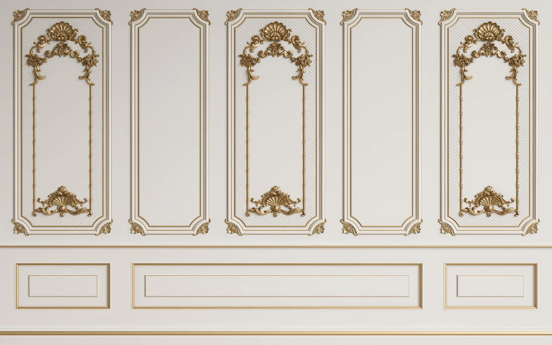 Carta da parati Trompe l'oeil Haussmaniano Parigi