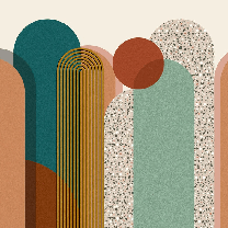 Papier peint Art pop déco graphique tendance