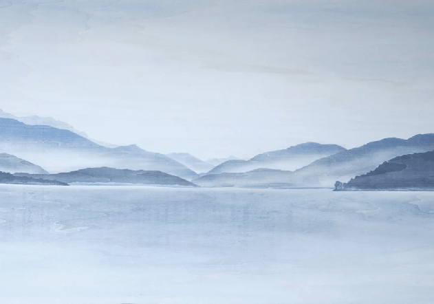 Carta da parati Annecy | Les Bleus du Lac®