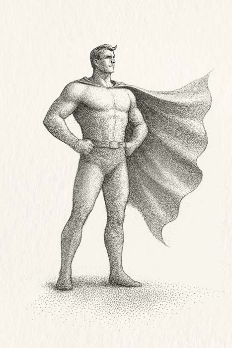 Papier peint super-héros - Muralconcept