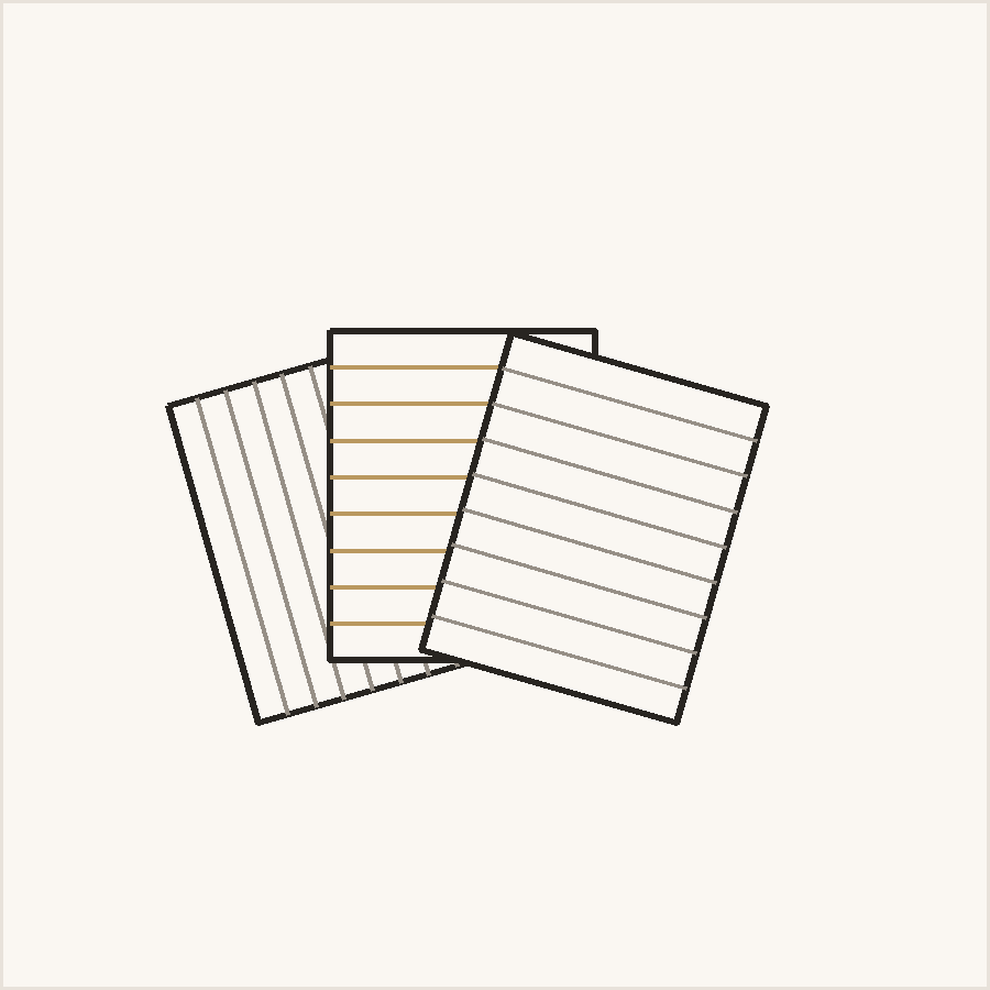 Papier peint effet et matière, trompe-l'œil — MuralConcept