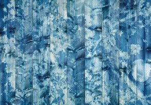 Papier peint cyanotype - Artiste, XXL, tendance