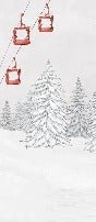 Red gondola mountain wallpaper