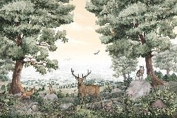 Papier peint vie des animaux, XXL, tendance