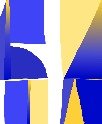 Tapete Memphis Majorelle-Stil