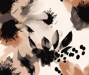 Papier peint fleur hypnotique, XXL, tendance