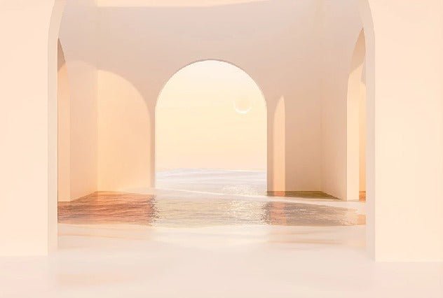 Papier peint panoramique design sunset arch, XXL, tendance