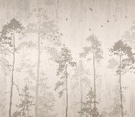 Carta da parati foresta autunnale