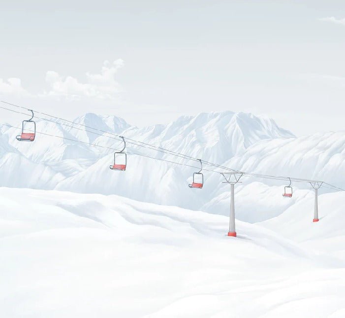 Papier peint massif des grandes Rousses, XXL, tendance