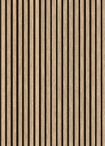 Papier peint restaurant tasseau de bois fond noir, XXL, tendance