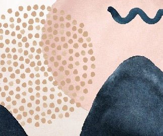 Papier peint panoramique blush