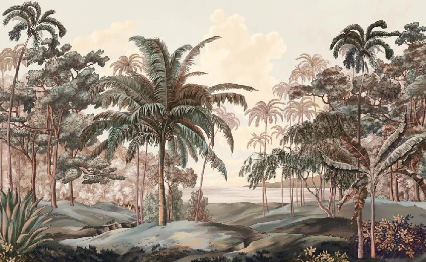 Papier peint paysage Célèbes terra, XXL, tendance