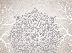 Vliestapete Mandala Bohemian Indian