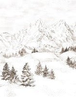 Papier peint montagne massif des Alpes, XXL, tendance