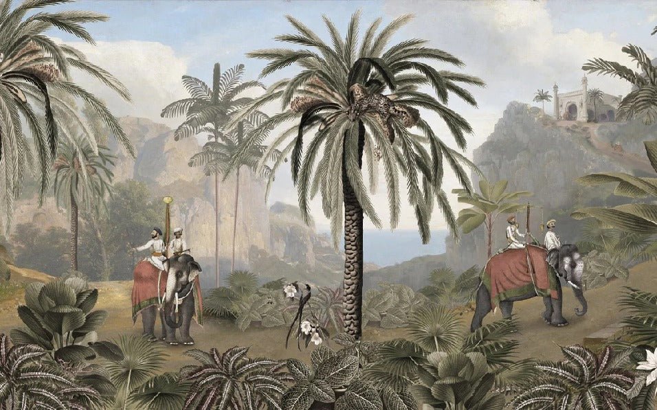 Papier peint à l'aube du Bengale, XXL, tendance