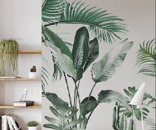 Tapete tropischer Trend Paradiesvogel