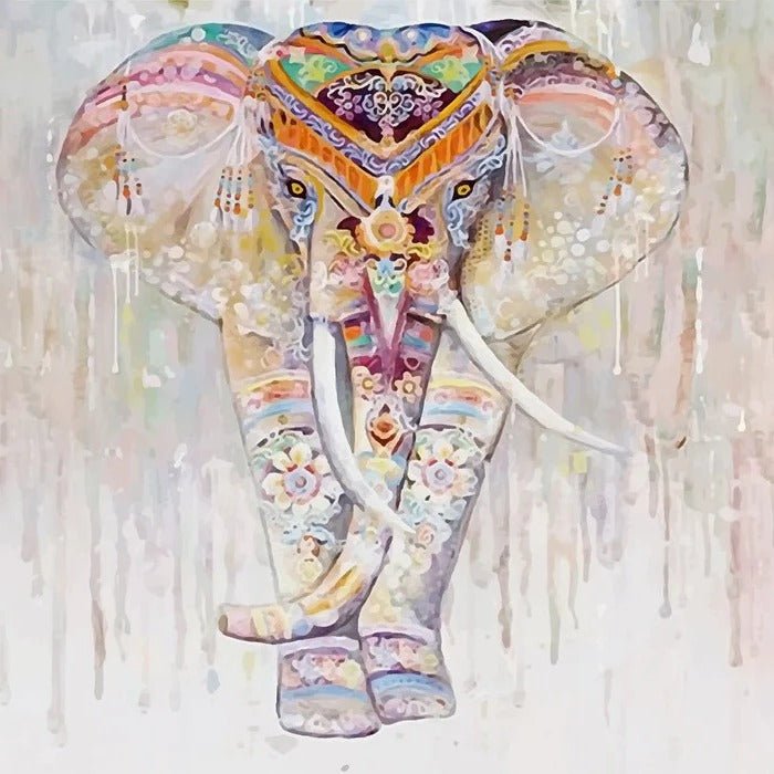 Papier peint Eléphant Boho Indien