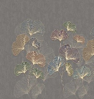 Papier peint panoramique ginkgo asie tendance