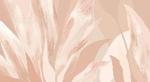 Papier peint étoffe florale nude