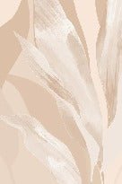 Tapete Blumenstoff beige