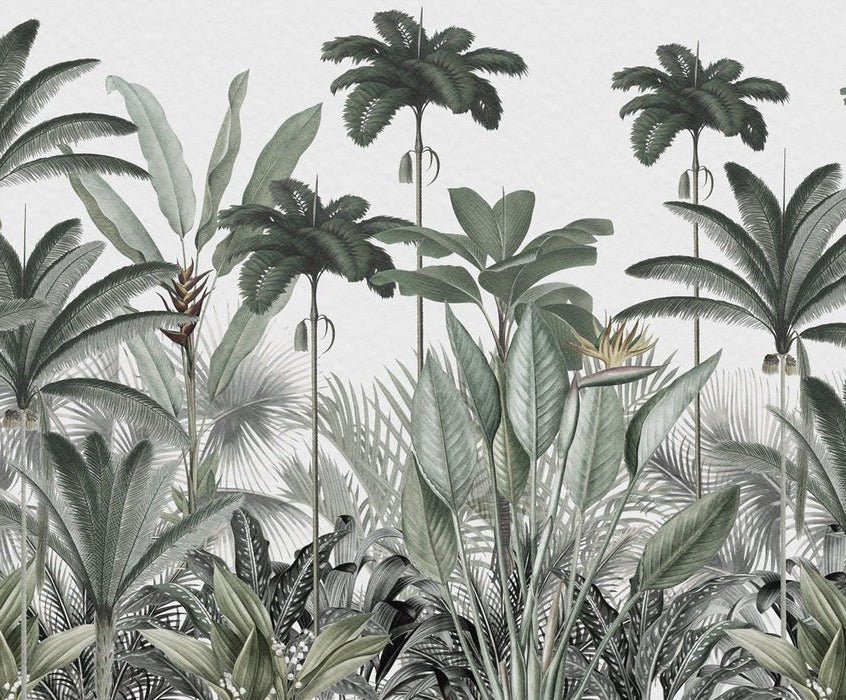 Papier peint panoramique jungle tree, XXL, tendance