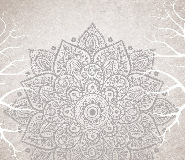 Vliestapete Mandala Bohemian Indian