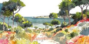 Papier peint panoramique air estival, XXL, tendance