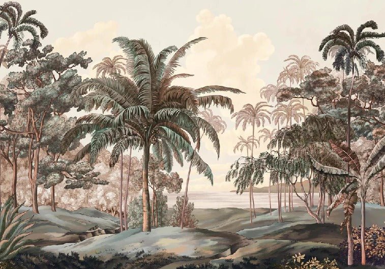 Papier peint paysage Célèbes terra, XXL, tendance